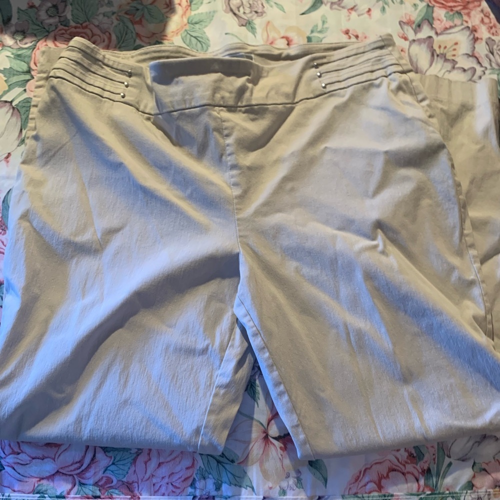 JM Collection Women's Tan Pants.Size X-Large P